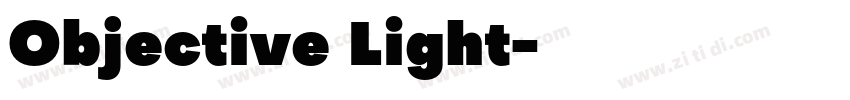 Objective Light字体转换